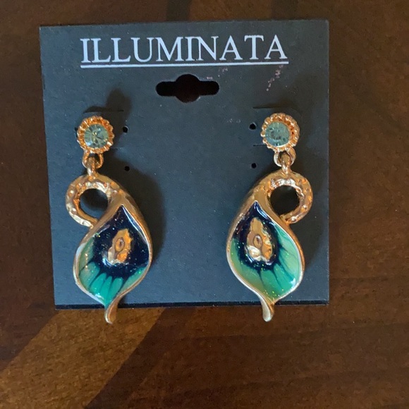 Beautiful Green & Gold Necklace Set! - Picture 3 of 8